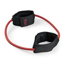 Red Ankle Strap Resistance Tube